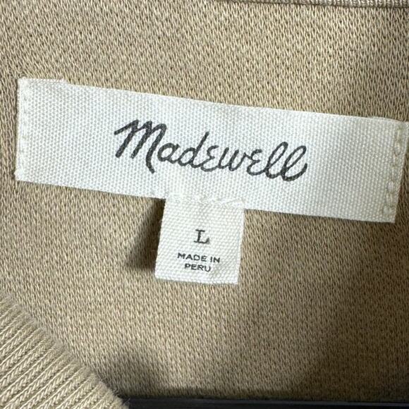 Madewell Garment-Dyed Terry Zip-Up Sweatshirt - Picture 4 of 6